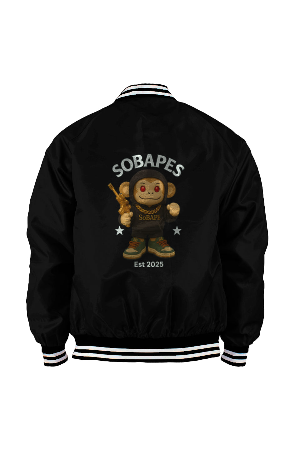 Mens Varsity Bomber Jacket